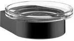 Emco Flow Seifenhalter 273013300 schwarz, Schalte Kristallglas klar