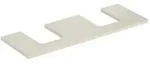 Geberit One Waschtisch-Platte 505276004 135 x 3 x 47 cm, sand-grau/lackiert