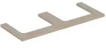 Geberit One Waschtisch-Platte 505345005 120 x 3 x 47 cm, Eiche/Melamin...