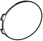 Geberit Infrarotfenster HyTronic UR Samba 241901001 f&uuml;r UR- Steuerungen ab 2009
