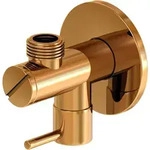 Steinberg Serie 100 Eckventil 1001640RG 1/2" x 3/8", mit Schmutzfilter, Rose...