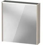 Duravit D-Code Spiegelschrank DC7105L91912000 650x700 mm, Taupe Matt, mit...