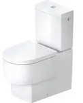 Duravit Balcoon Stand-WC 207009AA00 37x65cm, 4,5 l, Rimless, Abgang waagerecht,...
