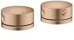 hansgrohe AXOR One 2-Loch Wannenrandarmatur 48470310 mit Thermostat, brushed...