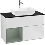 Villeroy und Boch Finion Waschtischunterschrank F772GMMT 100cm, Abdeckplatte...