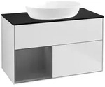 Villeroy und Boch Finion Waschtischunterschrank FA12GKMT 100cm, Abdeckplatte...