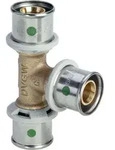 Viega Sanfix-P T-St&uuml;ck 303518 16 mm, mit SC-Contur, Rotguss