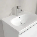 Villeroy und Boch Skyla Waschtisch 5A5165RW 65x46cm, f&uuml;r 3-Loch-Armatur, mit