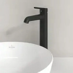 Villeroy und Boch Skyla Waschtischarmatur TVW116003000K5 hoher Auslauf, Messing,