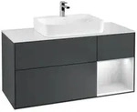 Villeroy und Boch Finion Waschtischunterschrank F421MTHG 120cm, Abdeckplatte...