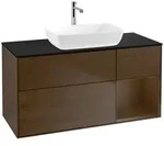 Villeroy und Boch Finion Waschtischunterschrank F832GNGN 120cm, Abdeckplatte...