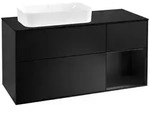 Villeroy und Boch Finion Waschtischunterschrank F282PDPD 120cm, Abdeckplatte...