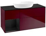 Villeroy und Boch Finion Waschtischunterschrank FA62PDHB 120cm, Abdeckplatte...