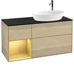 Villeroy und Boch Finion Waschtischunterschrank F922HFPC 120cm, Abdeckplatte...