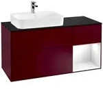 Villeroy und Boch Finion Waschtischunterschrank F402GFHB 120cm, Abdeckplatte...