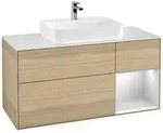Villeroy und Boch Finion Waschtischunterschrank F421MTPC 120cm, Abdeckplatte...