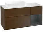 Villeroy und Boch Finion Waschtischunterschrank F281HGGN 120cm, Abdeckplatte...