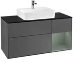 Villeroy und Boch Finion Waschtischunterschrank F172GMGK 120cm, Abdeckplatte...