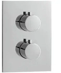 Herzbach Nano Fertigmontageset 11.503055.3.01 Unterputz-Brause-Thermostat...
