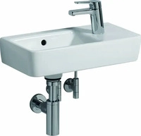 Geberit 276250000, Geberit Waschtisch Renova Compact 276250000 weiss, 50x25cm,