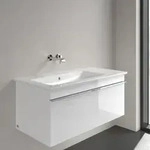 Villeroy & Boch Venticello Waschtisch 4134L3R1 100x50 cm, weiss Ceramicplus, Becken