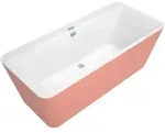 Villeroy und Boch Squaro Edge 12 Oval-Badewanne Q180SQE7PDBCV01 180x80cm, wei&szlig;,