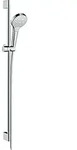 hansgrohe Croma Select S Multi Brauseset 26571400 EcoSmart, weiss-chrom, 90 cm