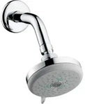 hansgrohe Kopfbrause Croma 100 Multi 27443000 chrom, mit 3 Strahlarten