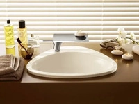 hansgrohe 18010000, hansgrohe Axor Massaud 110 Waschtischarmatur 18010000 Ausladung