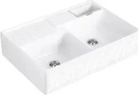 Villeroy und Boch 632391KT, Villeroy und Boch Sp&uuml;lstein Doppelbecken 632391KT
