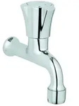 Grohe Costa Auslaufventil 30098001 chrom, starrer Rohrauslauf, Markierung blau