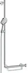 hansgrohe Raindance Select S 120 Brauseset 2632400 chrom, 110 cm Stange links Unica