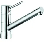 Kludi Scope K&uuml;chenarmatur-Armatur 339380575 chrom, schwenkbarer Auslauf, Bajonett