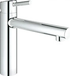 Grohe 31128001, Grohe Concetto Sp&uuml;ltischarmatur 31128001 mittelhoher Auslauf, chrom