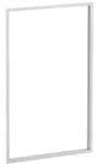 LAUFEN Frame 25 Einbaurahmenset 4083809000001, 48x78x3cm, Aluminium, f&uuml;r