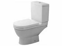 Duravit Starck 3 Stand Tiefspül WC 0126092000 weiss, Abgang waagerecht, mit