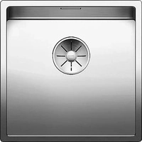 Blanco 521573, Blanco Claron Sp&uuml;le 521573 400-U, 44 x 44 cm, Edelstahl Seidenglanz,