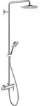 Duravit C.1 Duschsystem C14280007010, chrom, mit Einhebel-Brausemischer,...