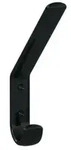 Hewi 477 Garderobenhaken 477.90.07090 H&ouml;he: 165mm, tiefschwarz