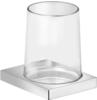 Keuco Glashalter Edition 11 11150019000 Echtkristall Glas, verchromt