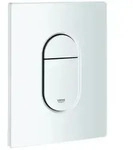 Grohe Bet&auml;tigunsplatte Arena Cosmopolitan 38844SH0 wei&szlig;, senkrechte Montage