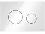 TECELoop Bet&auml;tigungsplatte 9240650 Glas wei&szlig;, Tasten wei&szlig;