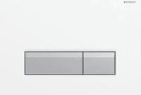 Geberit 242601KQ1, Geberit Bet&auml;tigungsplatte Sigma40 242601KQ1 wei&szlig;/alu. geb,...
