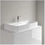 Villeroy & Boch Finion Waschbecken 41688CR1 800 x 470 x 165 mm, Wei&szlig; Alpin
