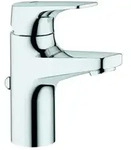 Grohe BauFlow Waschtischarmatur S-Size 23751000 chrom, mit Ablaufgarnitur