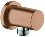 Grohe Rainshower Wandanschlussbogen 27057DL0 warm sunset geb&uuml;rstet, runde Rosette,
