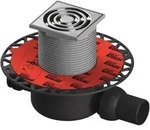 TECEdrainpoint S 120 Ablaufset 3601200 100x100mm, DN50, Norm, Universalflansch