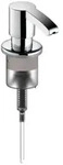 Keuco Elegance Ersatz Pumpe 11653010000 verchromt, lose, f&uuml;r Schaumseifenspender