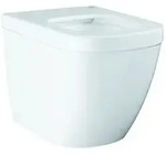 Grohe Euro Keramik Stand-Tiefsp&uuml;l-WC 39339000 alpinwei&szlig;, sp&uuml;lrandlos, Abgang