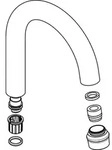 hansgrohe Auslauf komplett Axor Montreux 97992830 Zweigriff Armatur WT/HWB...